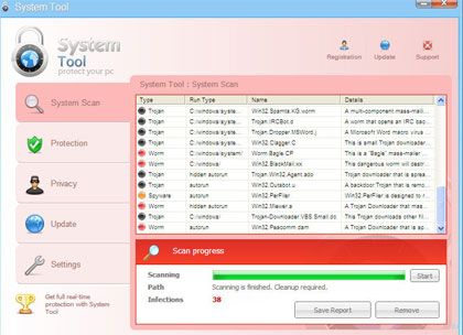 Fake Antivirus Software